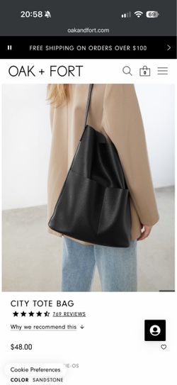 Oak and fort CITY TOTE