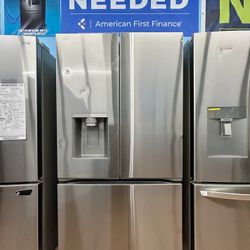 LG 26 cu. ft. Smart Counter-Depth MAX French Door Refrigerator with 4 types of ice in PrintProof Stainless Steel