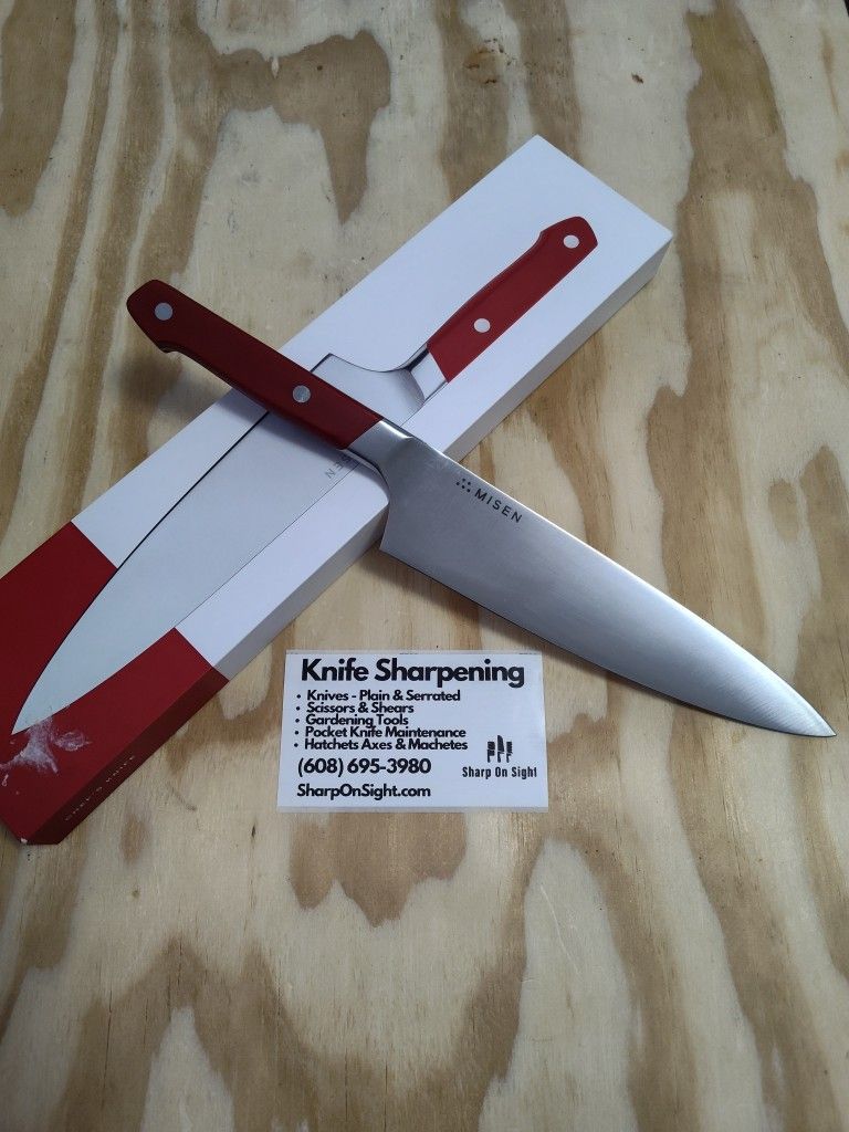 Misen 8" Chef's Knife RED (MK-1014-2)