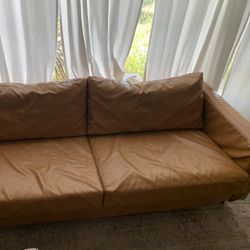 Karlstad Sofa 3 Seat IKEA - Custom Faux Leather Cover