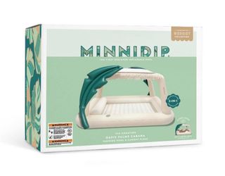 MINNIDIP Oasis  Palms Cabana Tanning Pool & Canopy Float