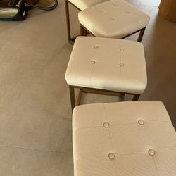 RH Counter Top High Stool Brass 