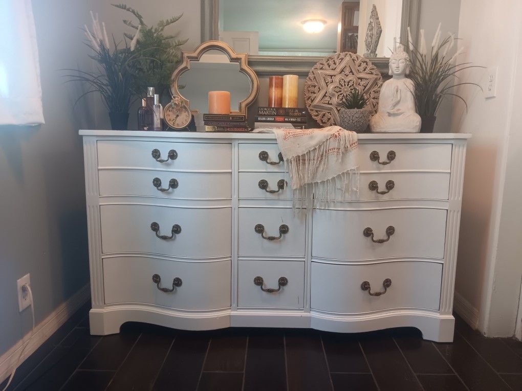 Dresser Solid Wood Measurements On Picture PICKUP ONLY