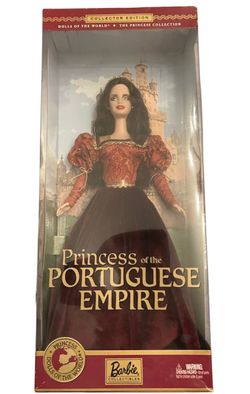 Dolls of the World Princess of the Portuguese Empire Barbie 2002 Mattel