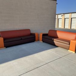 *Free Delivery* New Custom Commercial Couch Sofa Set