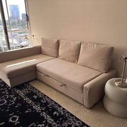 FRIHETEN, Sleeper sectional,3 seat w/storage