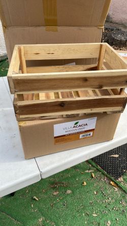 Wooden Crate