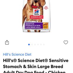 Science Diet Sensitive Skin Large Breed Dog Food