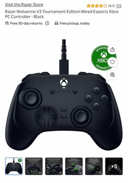 Razer Wolverine V3 Tournament Edition Wired Esports Xbox PC Controller - Black