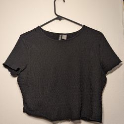 Black Crop Top