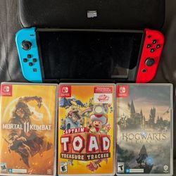 Nintendo Switch W/Games