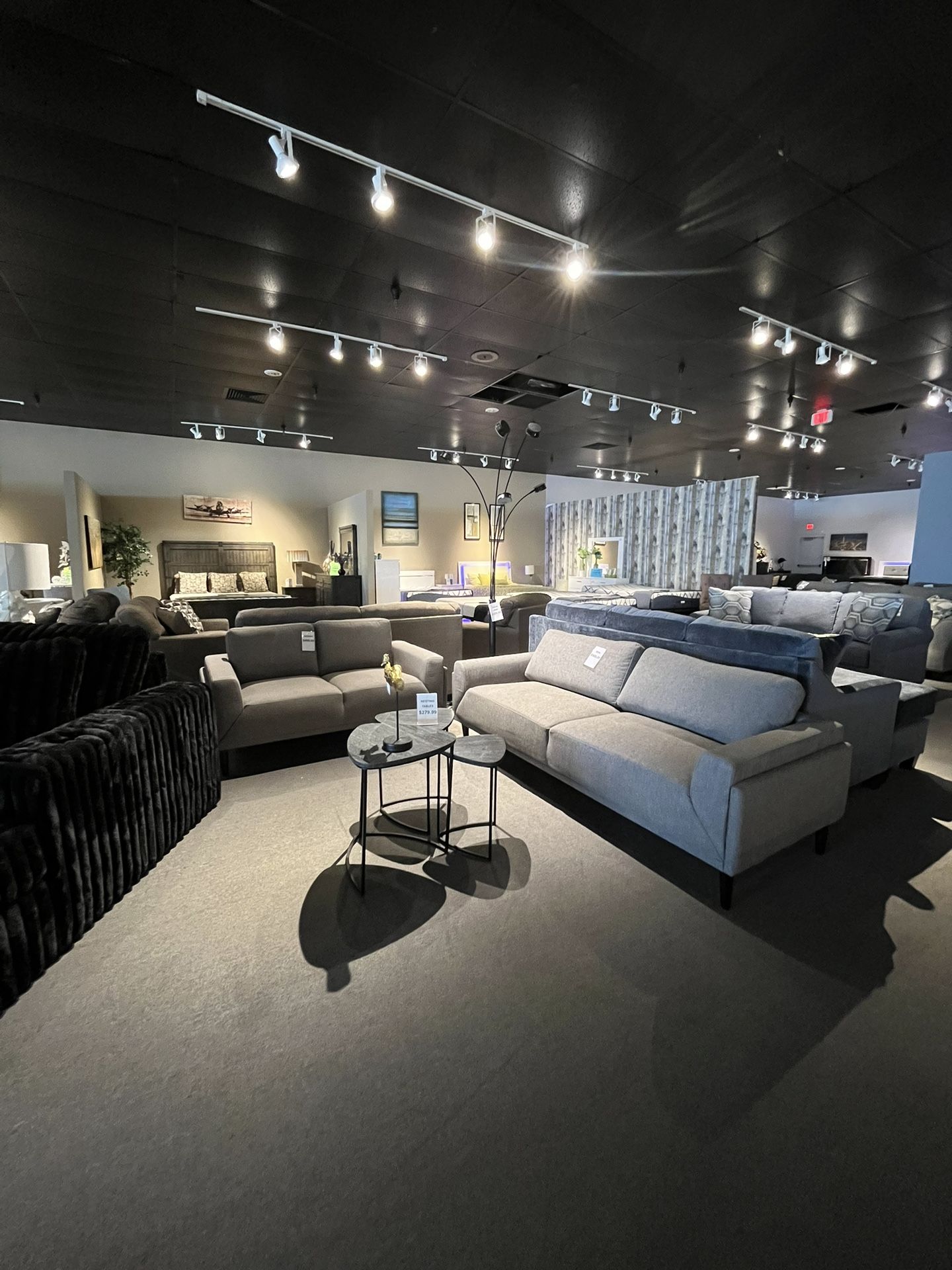 Grey Sofa And Loveseat