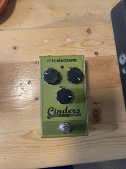 Tc electronics overdrive pedal