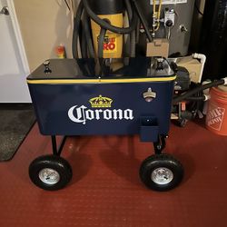 Corona Wagon Cooler with Basketball Hoop 
