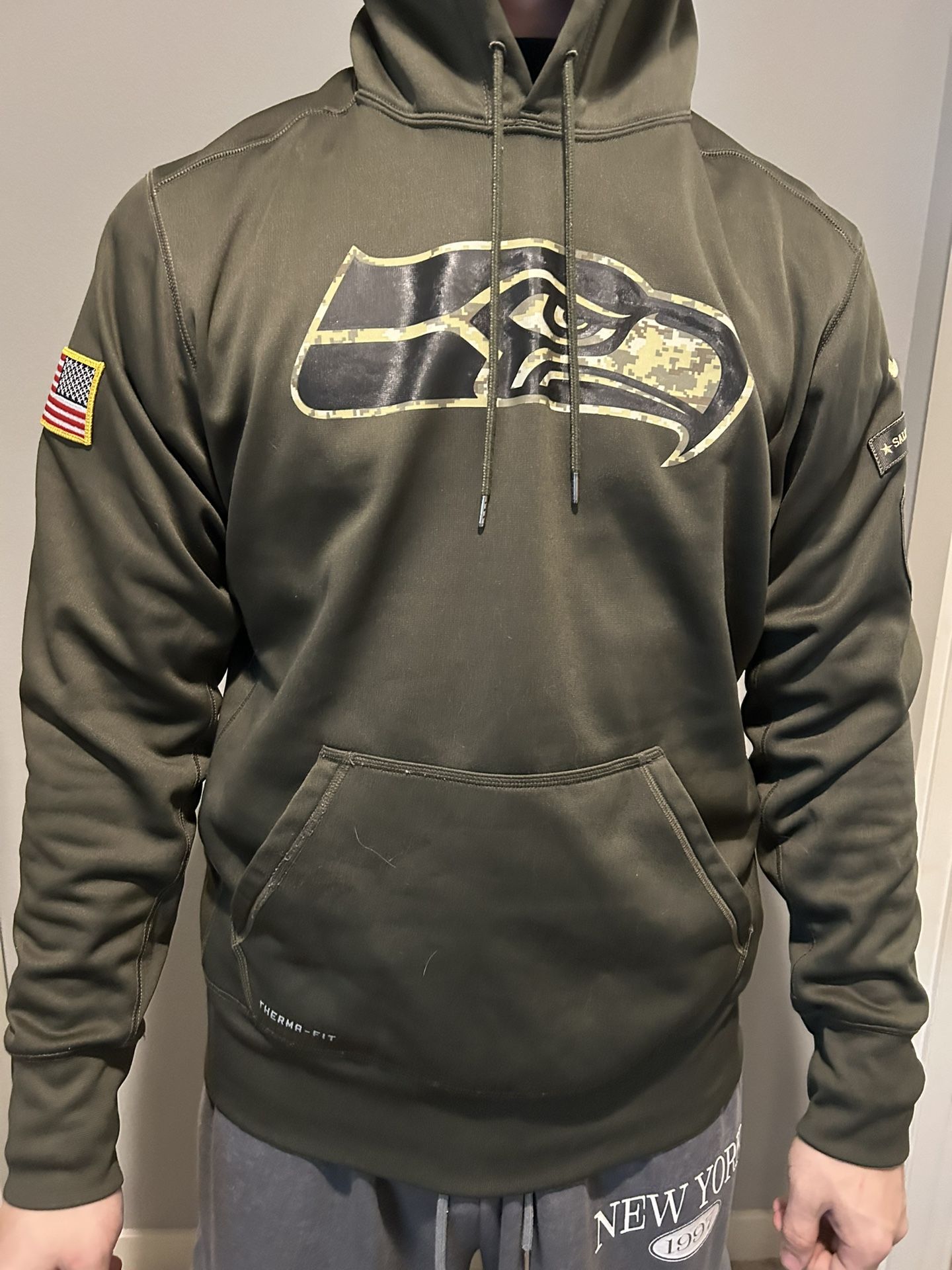 Nike NFL Seahawks Salute To Service Hoodie