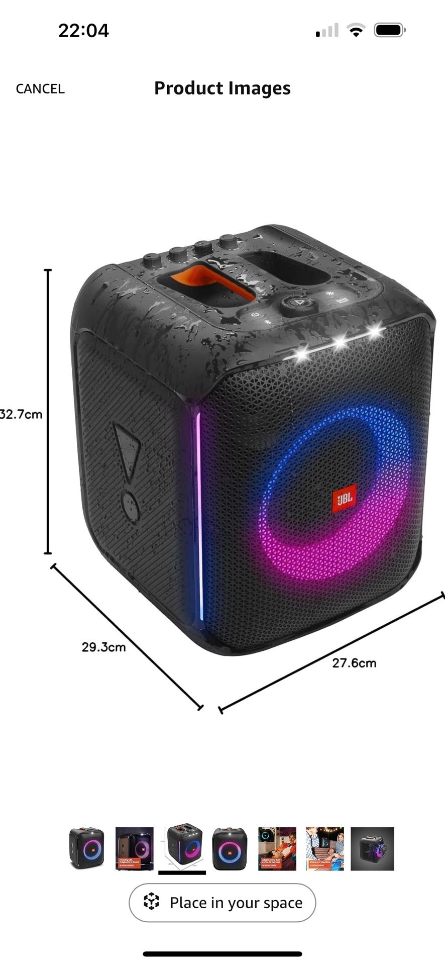 Brand New JBL Bluetooth Speaker With Two Wireless Microphones