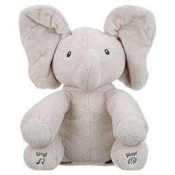 GUND Baby Flappy the Elephant Musical Plush Animal Peek-a-Boo Sing & Play Modes