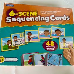 6-SCENE Boost sequencing skills —with 8 simple picture stories! Sequencing Cards