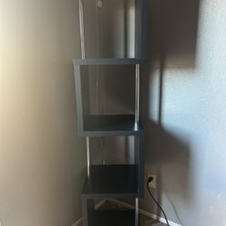 6ft Black Shelf 