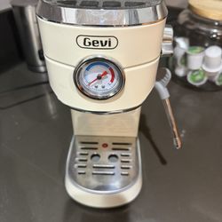 Gevi Espresso Coffee Machine with Burr Grinder   