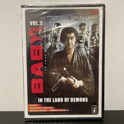 Lone Wolf & Cub 5 Baby Cart Land Of Demons DVD Movie NEW SEALED Martial Arts