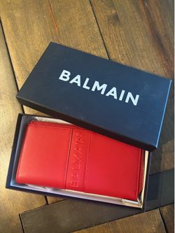 Balmain Wallet - Red