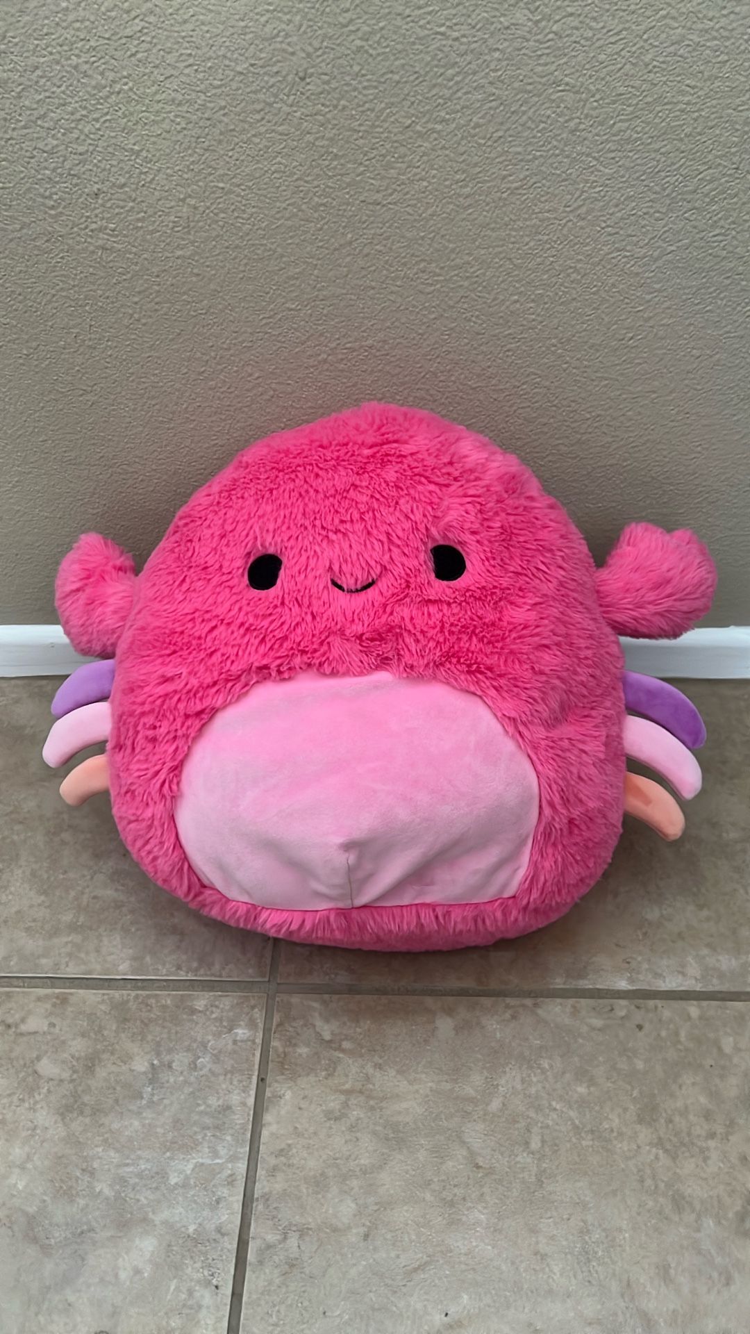 Squishmallow FuzzAMellow Crab