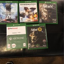XBOX ONE Games (Lot of 5)