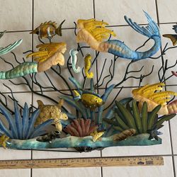 Mermaid Metal, Art Piece, Audio Table