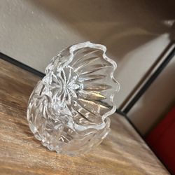 Joyero cristal. 2 pz