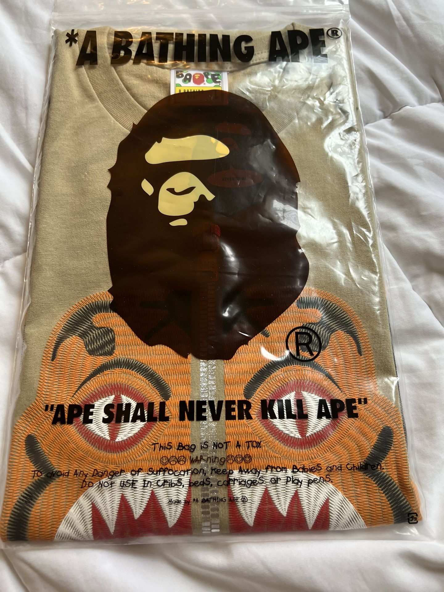 BAPE EMBROIDERY TEE