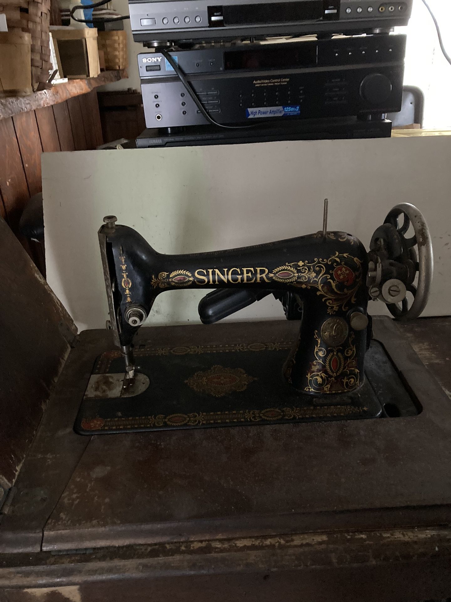 Antique Singer Sewing Machine