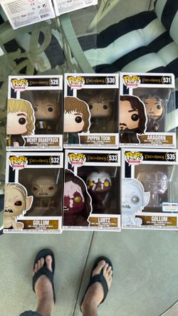 Funko pop lord of the rings exclusive set
