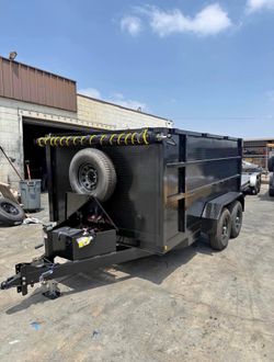 8x12x4 Dump Trailer