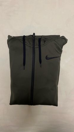 NIKE Dri-Fit Zipup hoodie Green