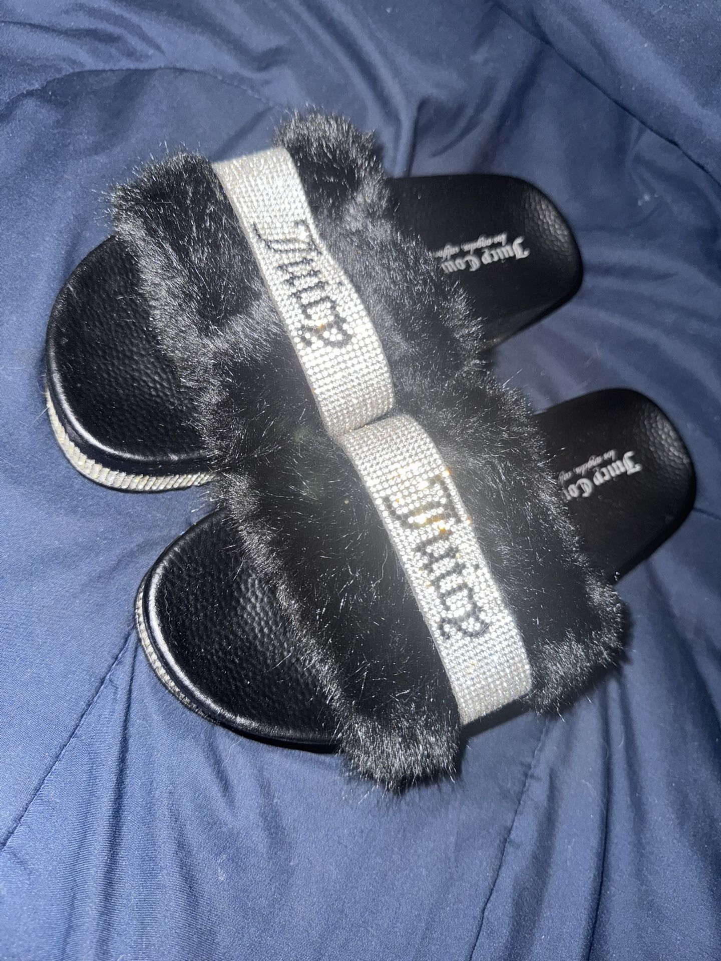 Juicy Couture Platform Slides