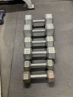Metal Dumbbells Set