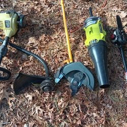Ryobi Powerhead With Attachments 