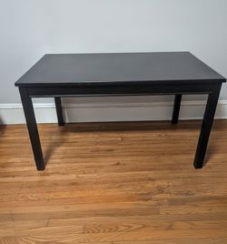 Black Ikea Table