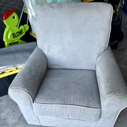 Nursery Gliding / Swivel / Rocking Chair (Grey)