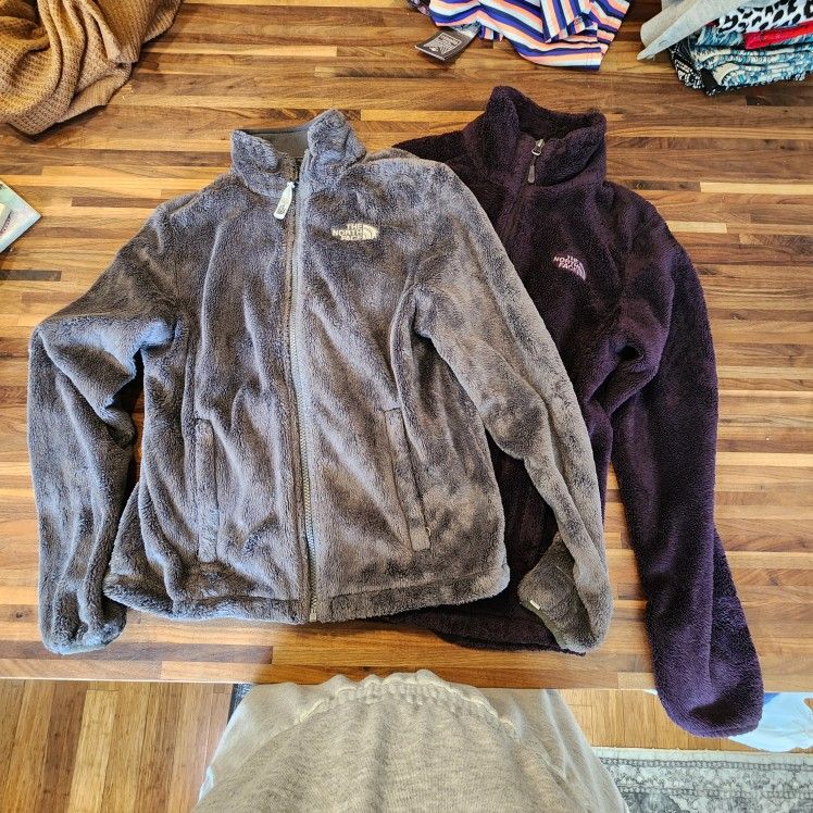 Women's The NORTH FACE Jackets Gray XS Purple S