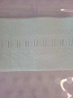 White Eyelet Trim