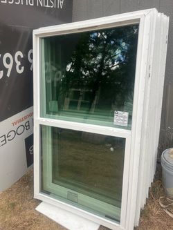 3x5 White Vinyl Window