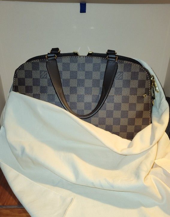 Louis Vuitton Kensington Bowling N41505 2WAY Bag Damier Ebene
