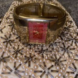 Vintage La Regale Clutch & Xanadu Cuff Watch 