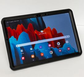 Samsung Galaxy Tab S7 5G T878U 11” 128GB Wi-Fi + Cellular Unlocked Verizon T-Mobile ELD Tablet W Case