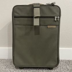 BRIGGS & RILEY Olive Nylon Expandable Carry-On