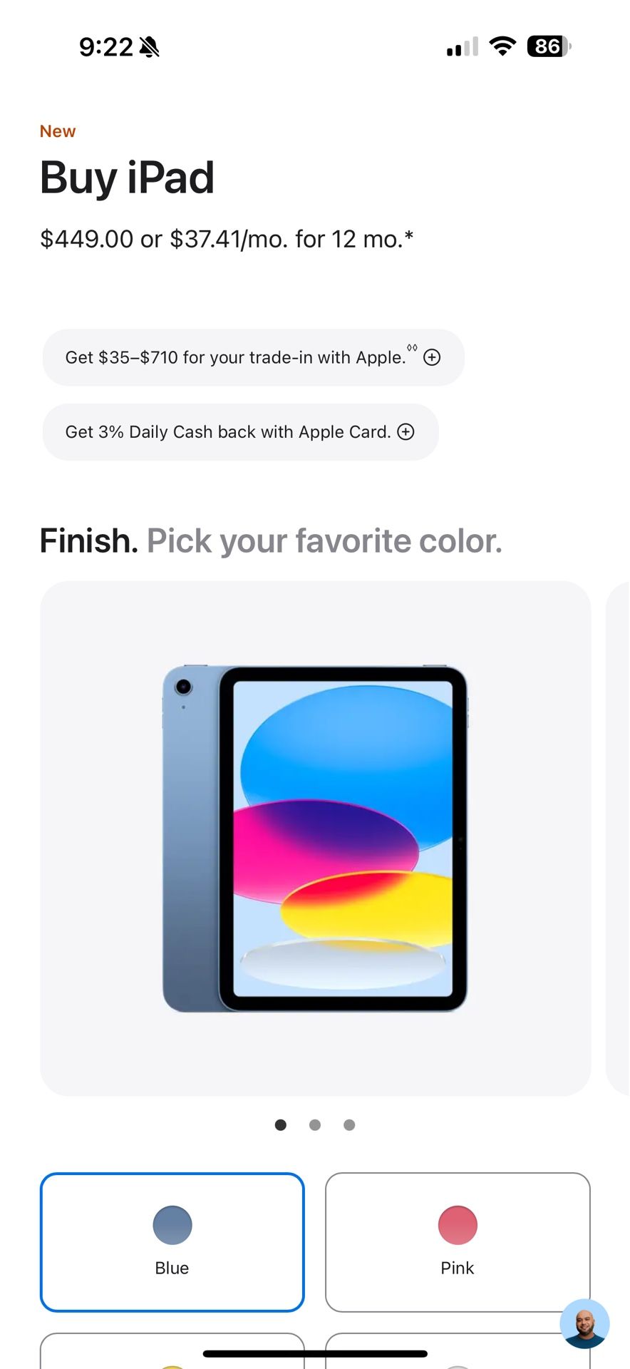 iPad 10th Generation