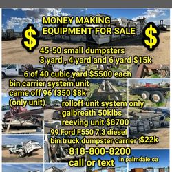 Rolloff Unit Dumpster For Sale