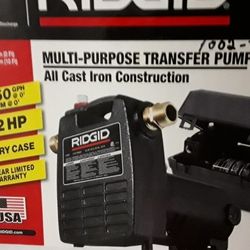 Bomba.multiusos Ridgid 1-2 Hp